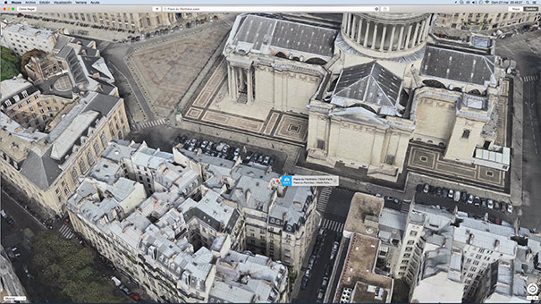La Galerie Légitime 2.0: Panthéon, Place du Panthéon by Apple Maps