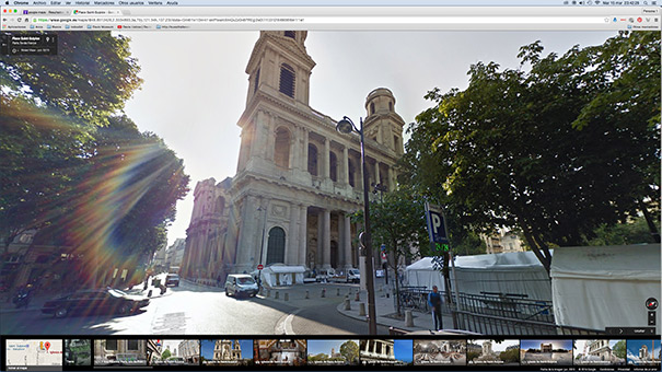 La Galerie Légitime 2.0: Église Saint-Sulpice, Place Saint-Sulpice by Google Maps