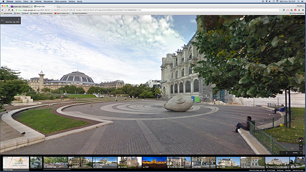 La Galerie Légitime 2.0: Les Halles by Google Maps