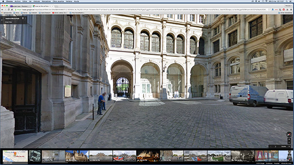 La Galerie Légitime 2.0: Hôtel de Ville by Google Maps