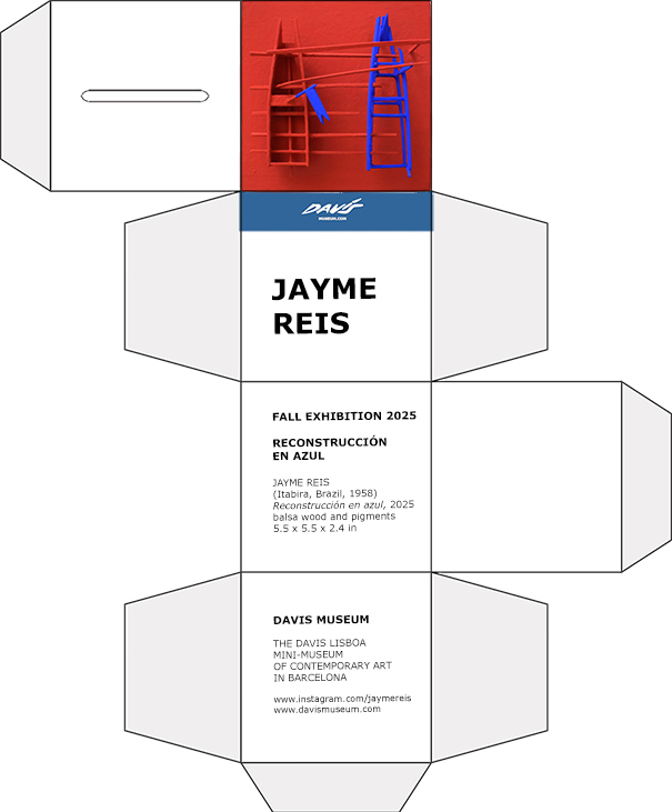 JAYME REIS | RECONSTRUCCIÓN EN AZUL | DAVIS MUSEUM BARCELONA